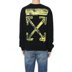 Off-White Mens Black Arrows Sweatshirt